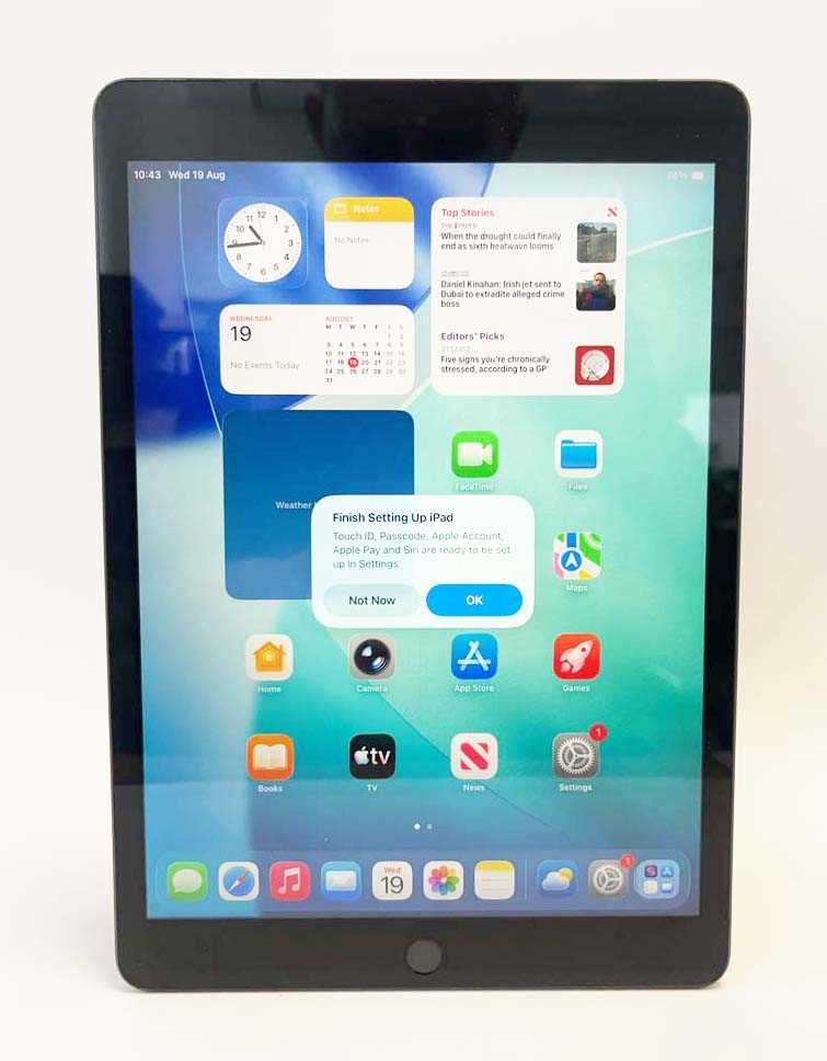 Lot iPad 9th Gen 64GB Space Grey (WiFi & Cellular)