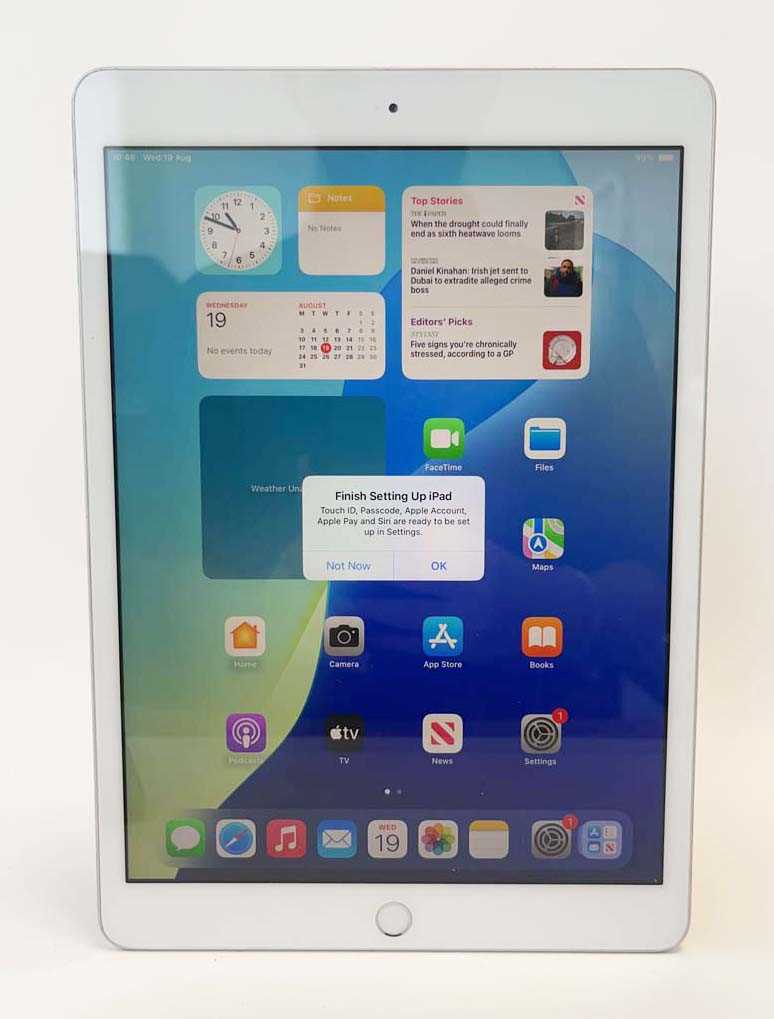 Lot iPad 7th Gen 32GB Silver