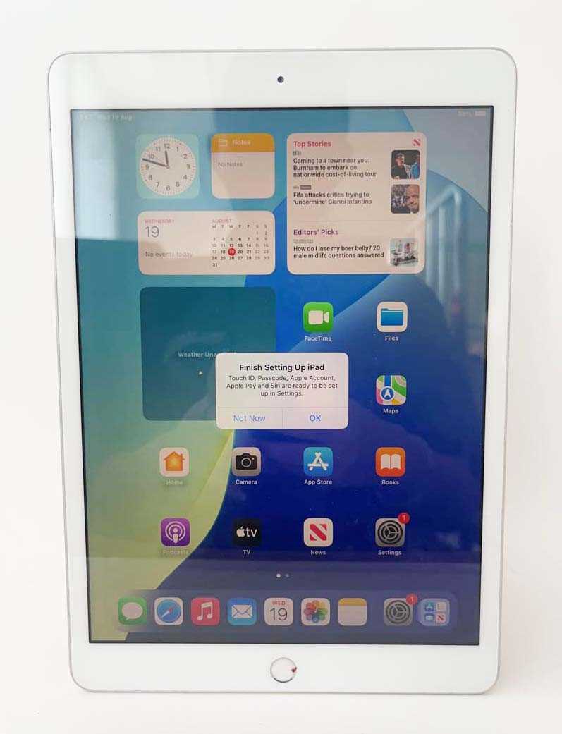 Lot iPad 7th Gen 32GB Silver