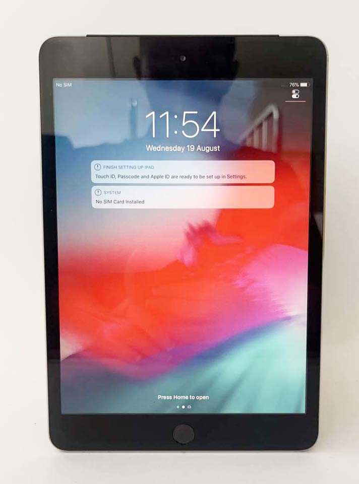 Lot iPad Mini 3 16GB Space Grey (WiFi & Cellular)