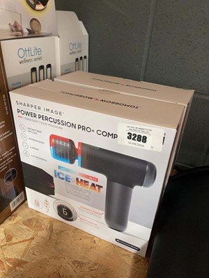 Lot 3288 - 2 Sharper Image hand held massage guns