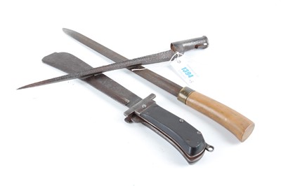 Lot 1394 - A Vintage Sheffield-Made RAF Survival Machete,...