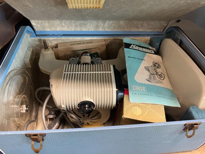 Lot 2469 - Vintage Missouri film projector along with...