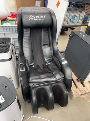 Lot 4496 - G-Sport electric massage chair