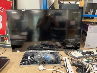 Lot 2269 - Bush 43in TV 43T24CA with stand and remote...