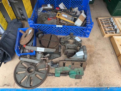 Lot 4512 - Myford Super 7 engineering lathe mounted on...
