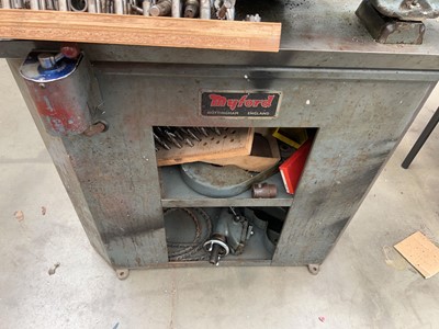 Lot 4513 - Myford ML7 engineering lathe mounted on...