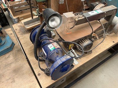 Lot 4561 - 2 double sided bench grinders plus n240v...