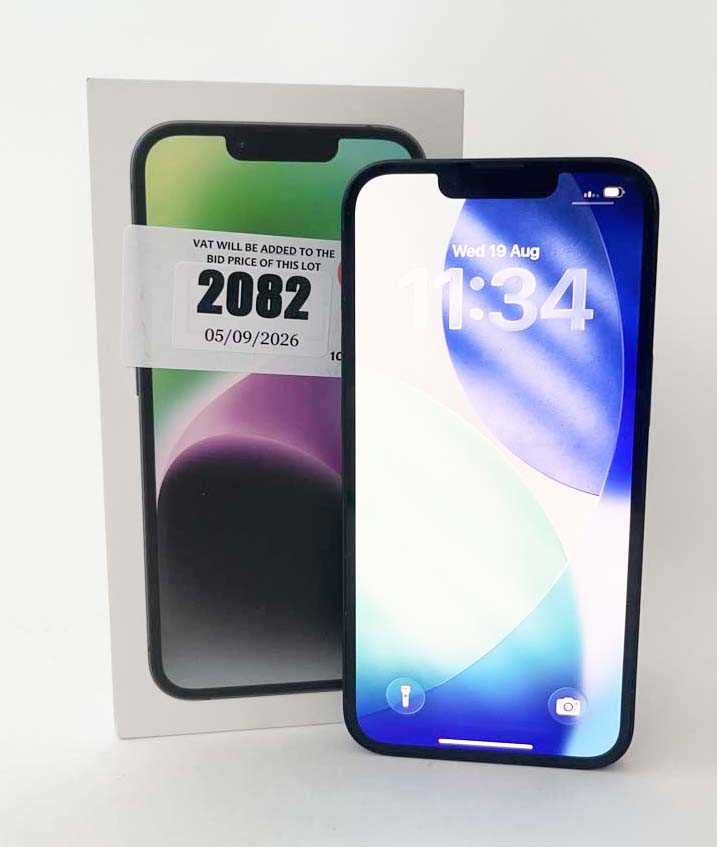 Lot iPhone 14 128GB Midnight with box