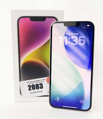 Lot iPhone 14 128GB Starlight with box