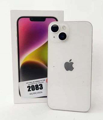 Lot iPhone 14 128GB Starlight with box