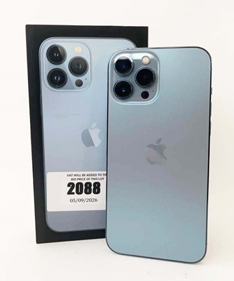 Lot iPhone 13 Pro Max 128GB Sierra Blue with box