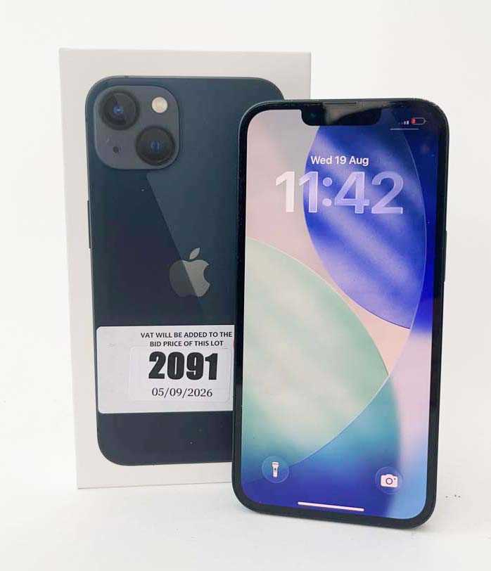 Lot iPhone 13 128GB Midnight with box