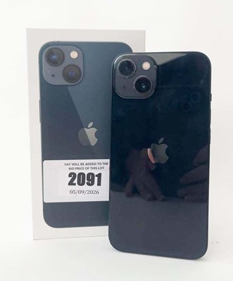 Lot iPhone 13 128GB Midnight with box