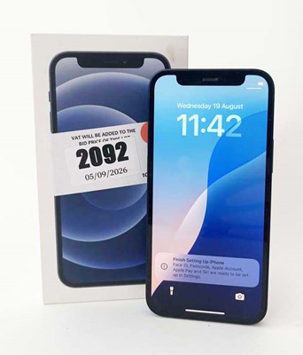 Lot iPhone 12 Mini 128GB Black with box
