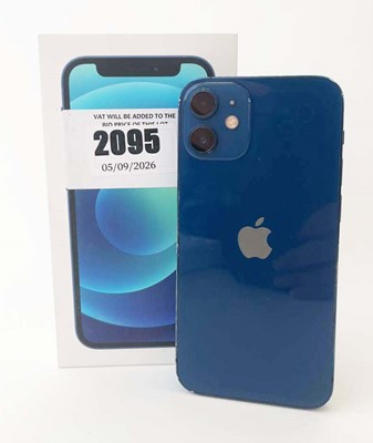 Lot iPhone 12 Mini 64GB Blue (non original box)