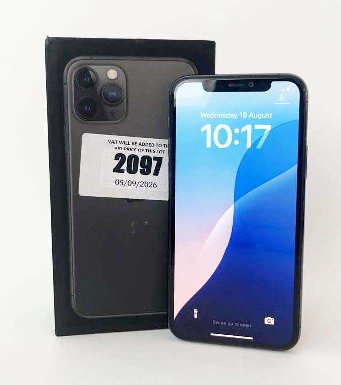 Lot iPhone 11 Pro 256GB Space Grey with box