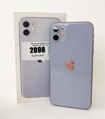 Lot iPhone 11 128GB Purple with box