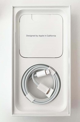 Lot iPhone 11 64GB White with box and cable