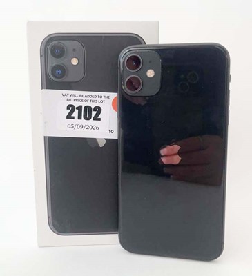 Lot iPhone 11 64GB Black with box (faulty home...