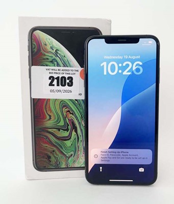 Lot iPhone XS Max 256GB Space Grey with box