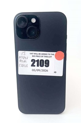 Lot iPhone 15 128GB Black