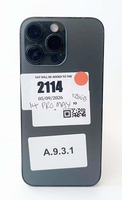 Lot iPhone 14 Pro Max 128GB Space Black