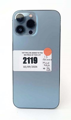 Lot iPhone 13 Pro Max 256GB Sierra Blue