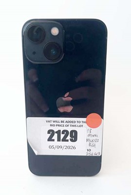 Lot iPhone 13 Mini 256GB Midnight