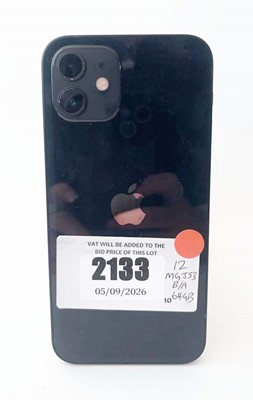 Lot iPhone 12 64GB Black