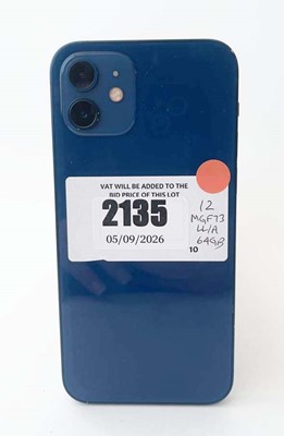 Lot iPhone 12 64GB Blue