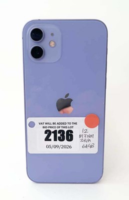 Lot iPhone 12 64GB Purple
