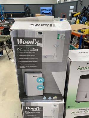 Lot 4693 - Boxed Woods dehumidifier