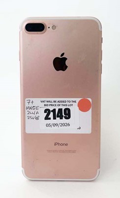 Lot iPhone 7 Plus 256GB Gold