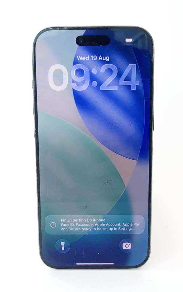 Lot iPhone Air 256GB Sky Blue (screen cracked)