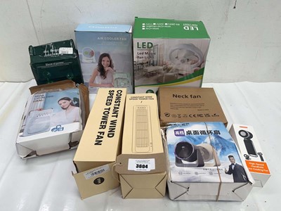 Lot 3604 - Selection of fans