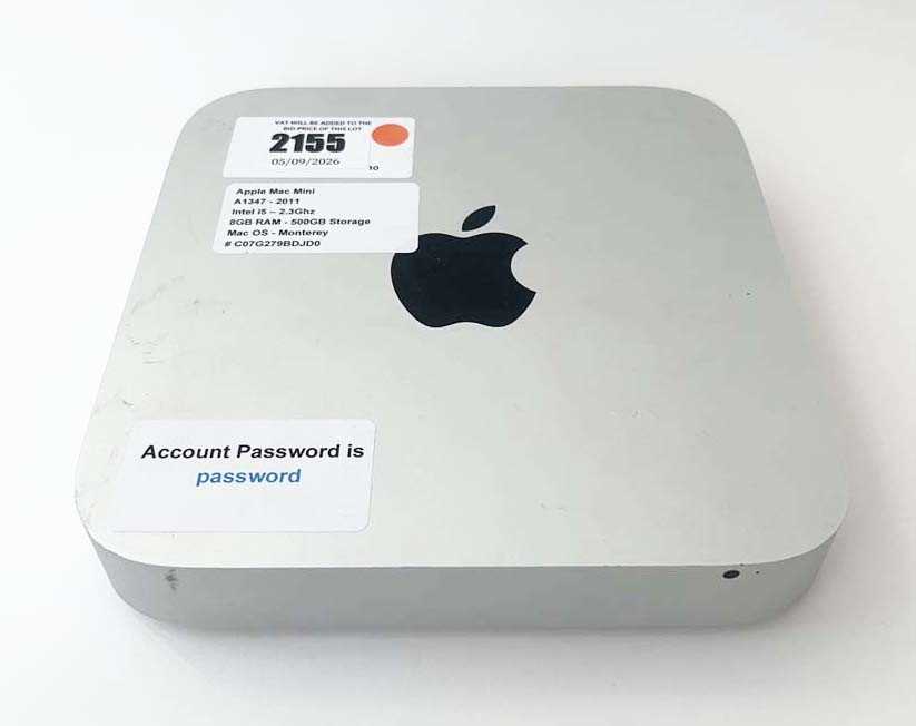 Lot Mac Mini 2011 A1347 with Intel i5 - 2.3GHz,...