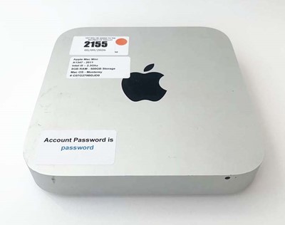 Lot Mac Mini 2011 A1347 with Intel i5 - 2.3GHz,...