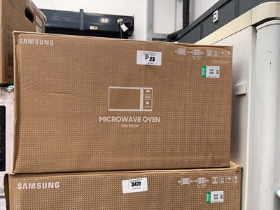 Lot 3476 - Samsung microwave oven