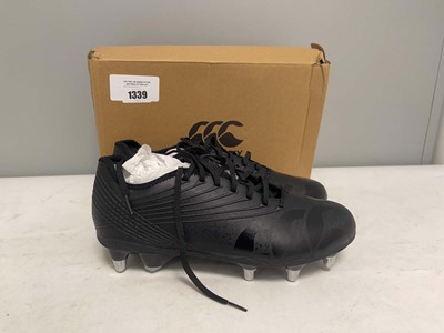 Lot Cantebury UK10 stamped pro football boots in...