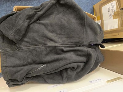 Lot 3727 - Box containing fleece jackets