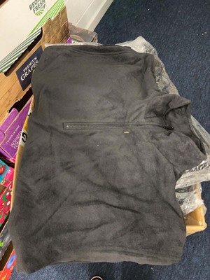 Lot 3734 - Box containing fleece jackets