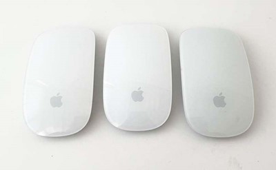 Lot 3x Apple Magic Mouse; A1657 (x2) & A1296