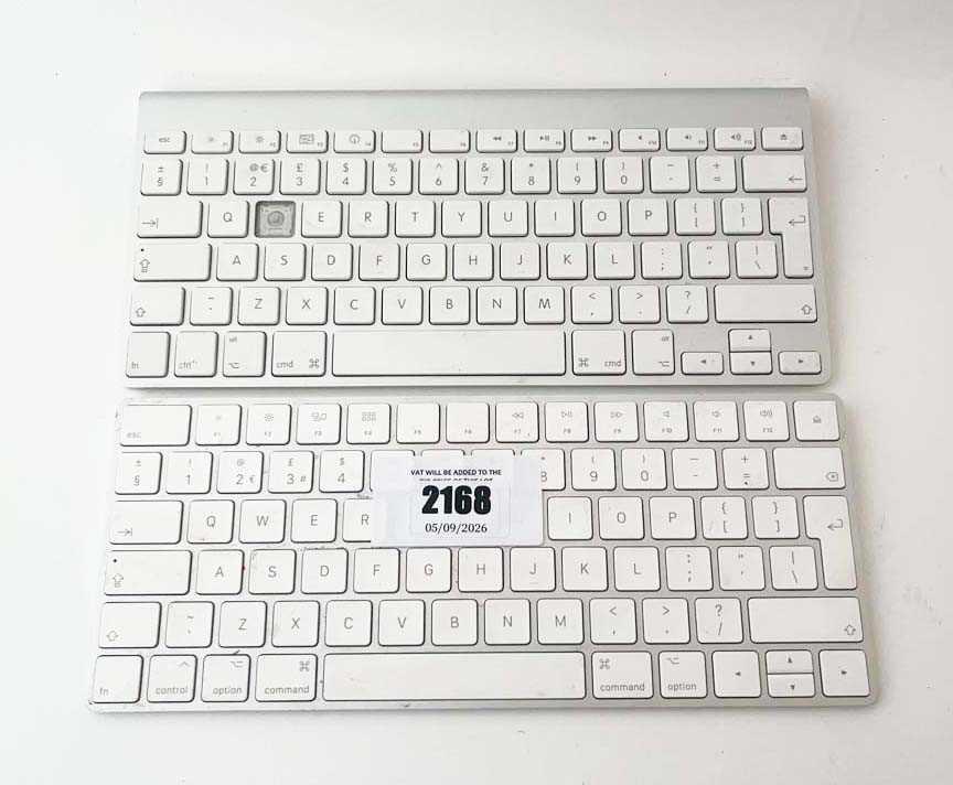 Lot 2x loose Apple Magic Keyboards; A1644 & A1314