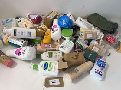 Lot 3741 - Mixed body shower gels, soaps etc