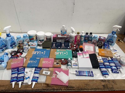 Lot 3615 - Assorted household cleaning products, Epoxy...