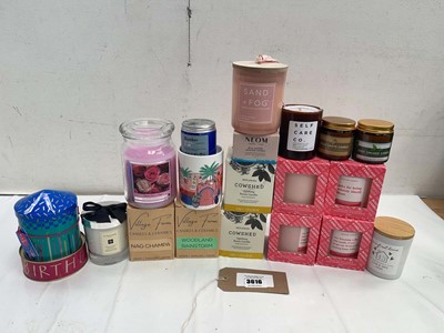 Lot 3616 - Scented candles including Jo Malone, Next,...