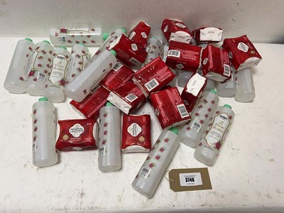 Lot 3746 - mixed rose water and soaps