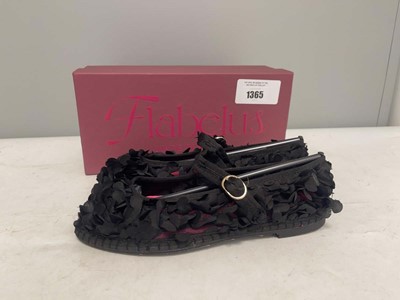 Lot Flabelus EU38 pierre lotus black shoes - boxed