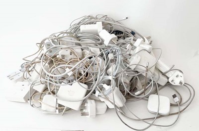 Lot Quantity of various loose Apple power adapters...